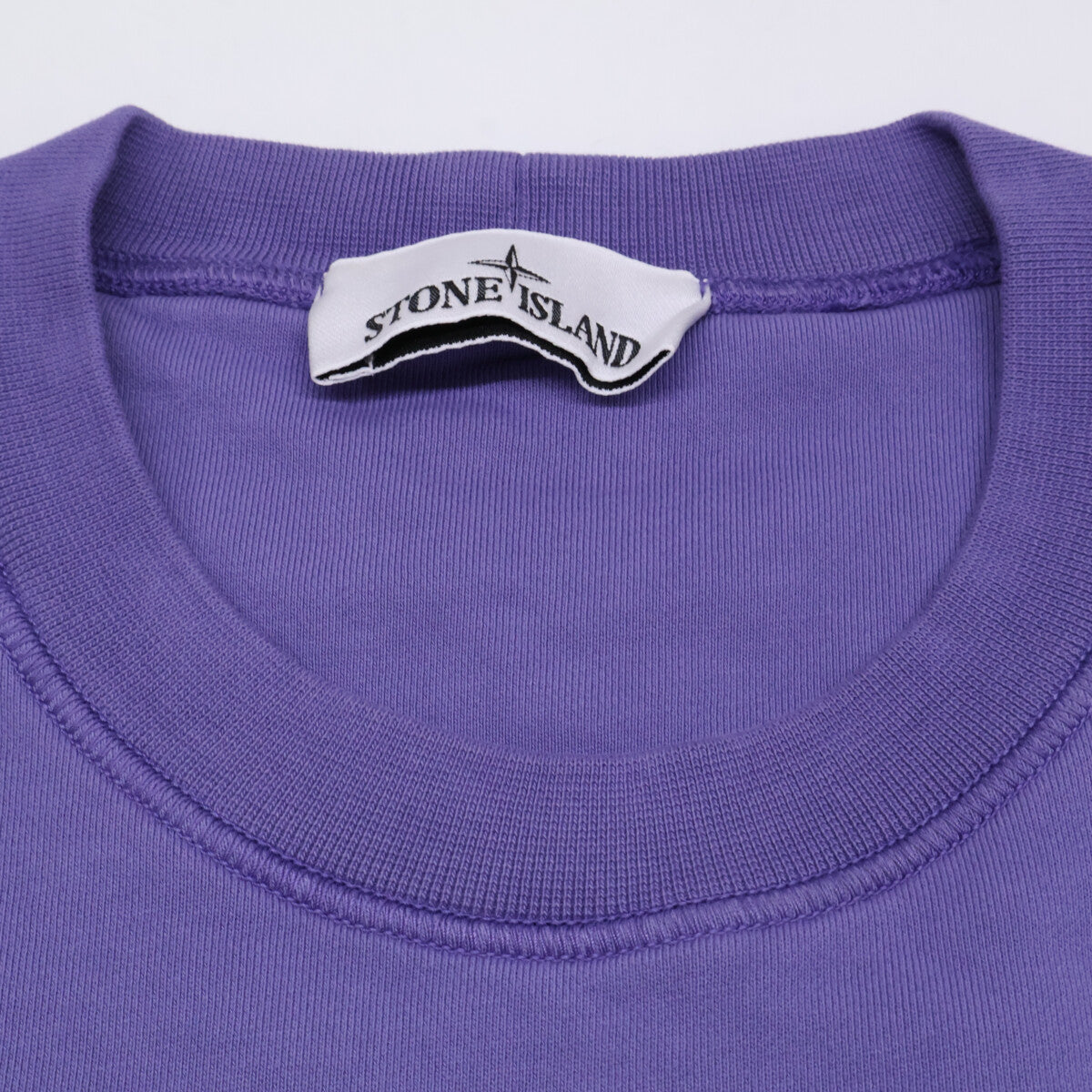 STONE ISLAND ストーンアイランド 【美品/国内正規/23年製】801563051 レギュラーフィット クルーネック スウェットシャツ/ トップス L