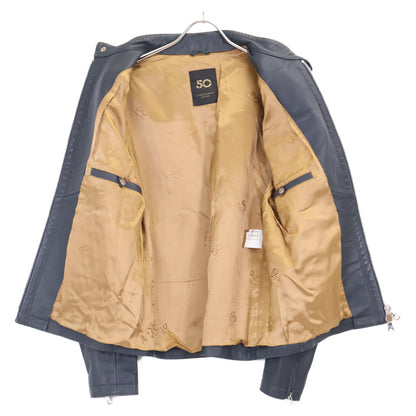 Cinquanta チンクアンタ 【国内正規】H-502 ラムレザー シングルライダース ジャケット 50