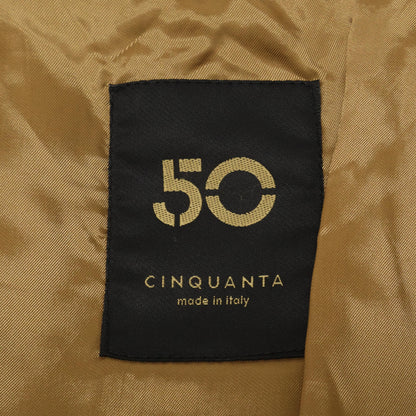 Cinquanta チンクアンタ 【国内正規】H-502 ラムレザー シングルライダース ジャケット 50