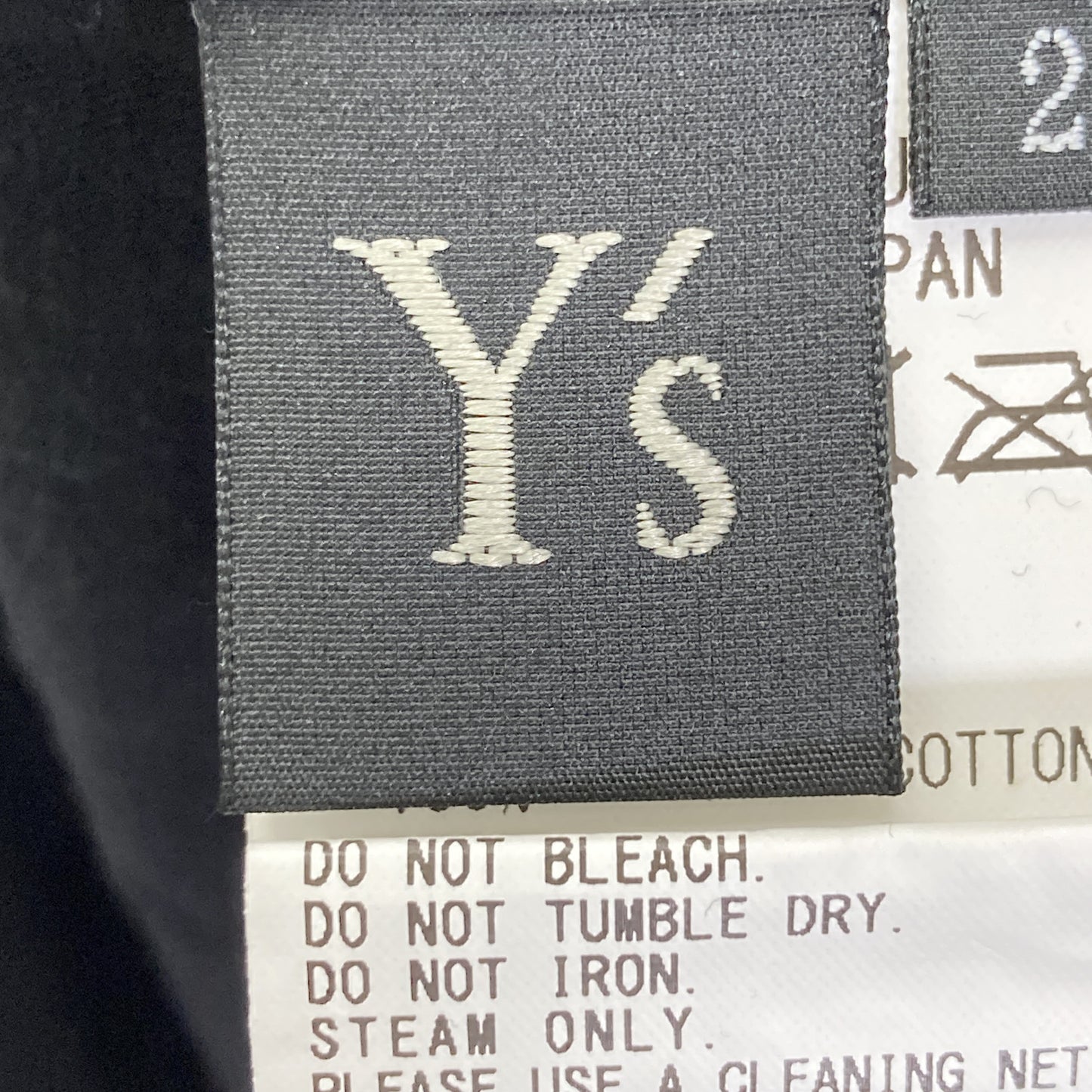 Y's ワイズ YS-T09-063 ﾌﾞﾗｯｸ 24SS ｽﾄﾚｯﾁｱｼﾝﾒﾄﾘｰ 変形ｶｯﾄｿｰ トップス 2