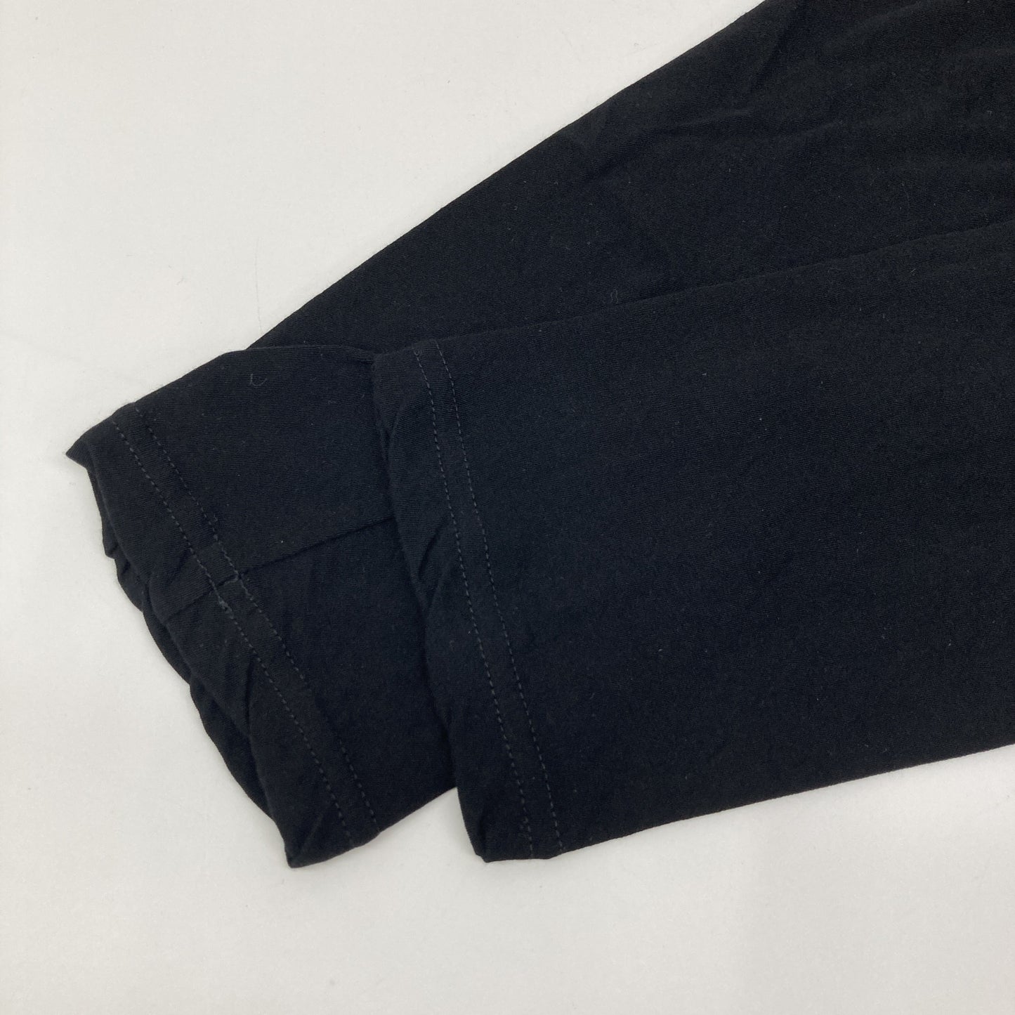 Y's ワイズ YS-T09-063 ﾌﾞﾗｯｸ 24SS ｽﾄﾚｯﾁｱｼﾝﾒﾄﾘｰ 変形ｶｯﾄｿｰ トップス 2