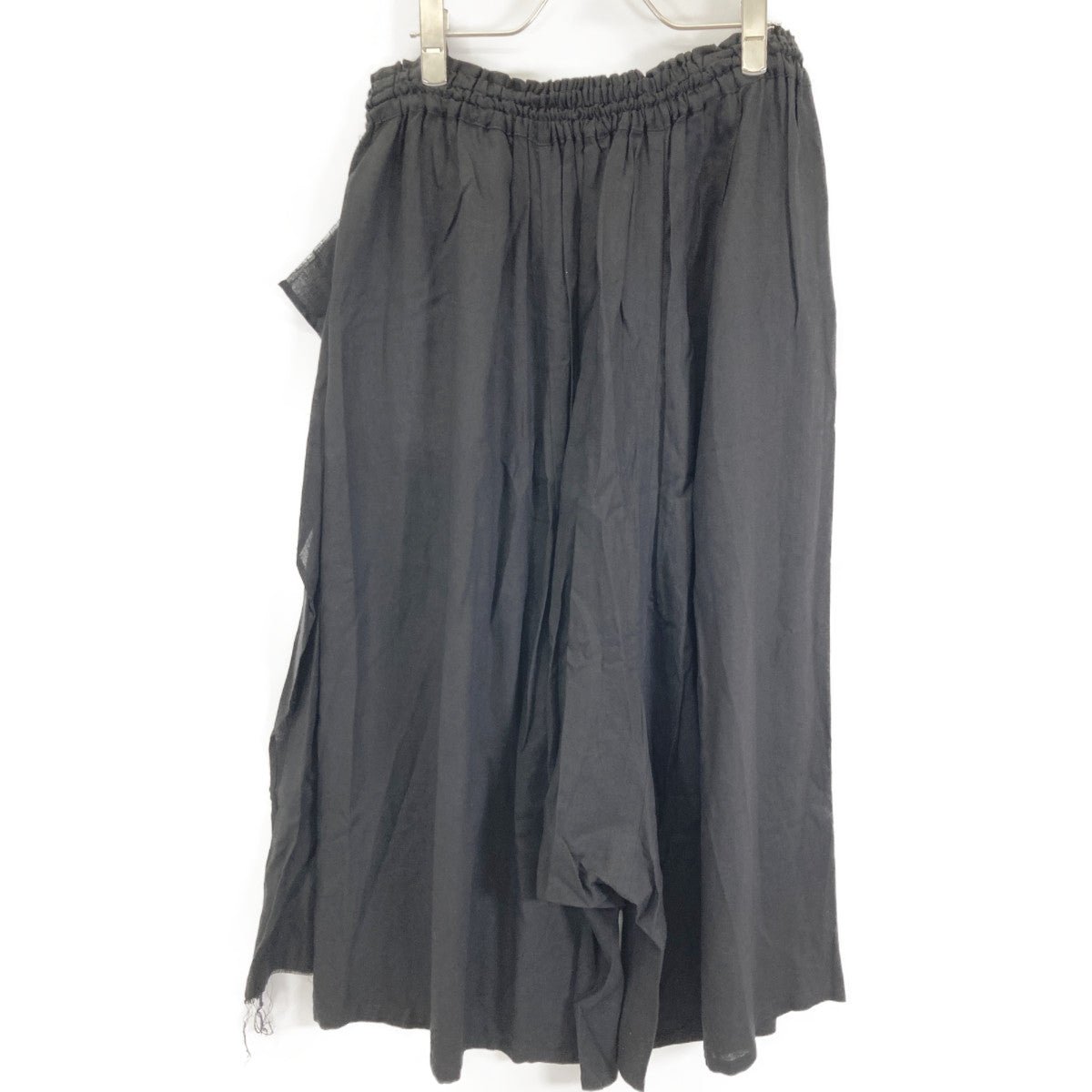 Y's ワイズ 24SS YS-P14-201 ﾌﾞﾗｯｸ ｻﾙｴﾙﾊﾟﾝﾂ ボトムス 2