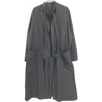 Y's ワイズ YZ-C12-017 23SS ﾌﾞﾗｯｸ ｻｰｼﾞｶﾙｺｯﾄﾝﾘﾈﾝｶﾞｳﾝ コート 1