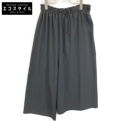 Y's ワイズ 23年ｺﾚｸｼｮﾝ CREPE de CHINE FRONT TUCK THICK PANTS ボトムス 1