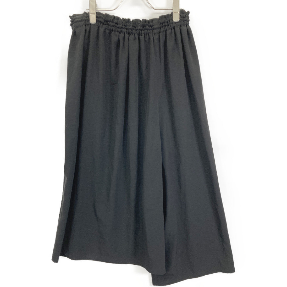 Y's ワイズ 23年ｺﾚｸｼｮﾝ CREPE de CHINE FRONT TUCK THICK PANTS ボトムス 1