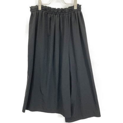 Y's ワイズ 23年ｺﾚｸｼｮﾝ CREPE de CHINE FRONT TUCK THICK PANTS ボトムス 1