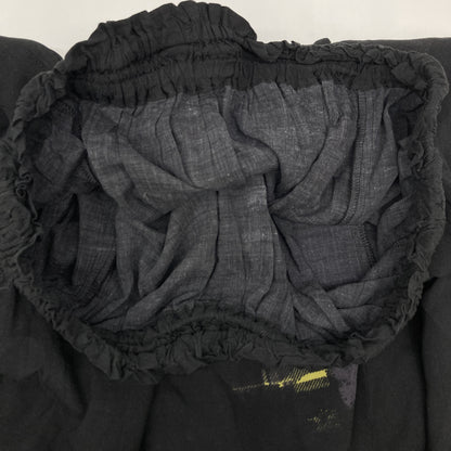 Y's ワイズ YZ-P11-213 ﾌﾞﾗｯｸ WITH SHIRRING DETAILS ｻﾙｴﾙﾊﾟﾝﾂ ボトムス 1