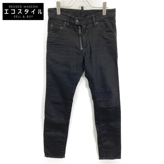 DSQUARED2 ディースクエアード 18AW S74LB0402 ﾌﾞﾗｯｸ Skater Jean ボトムス 42