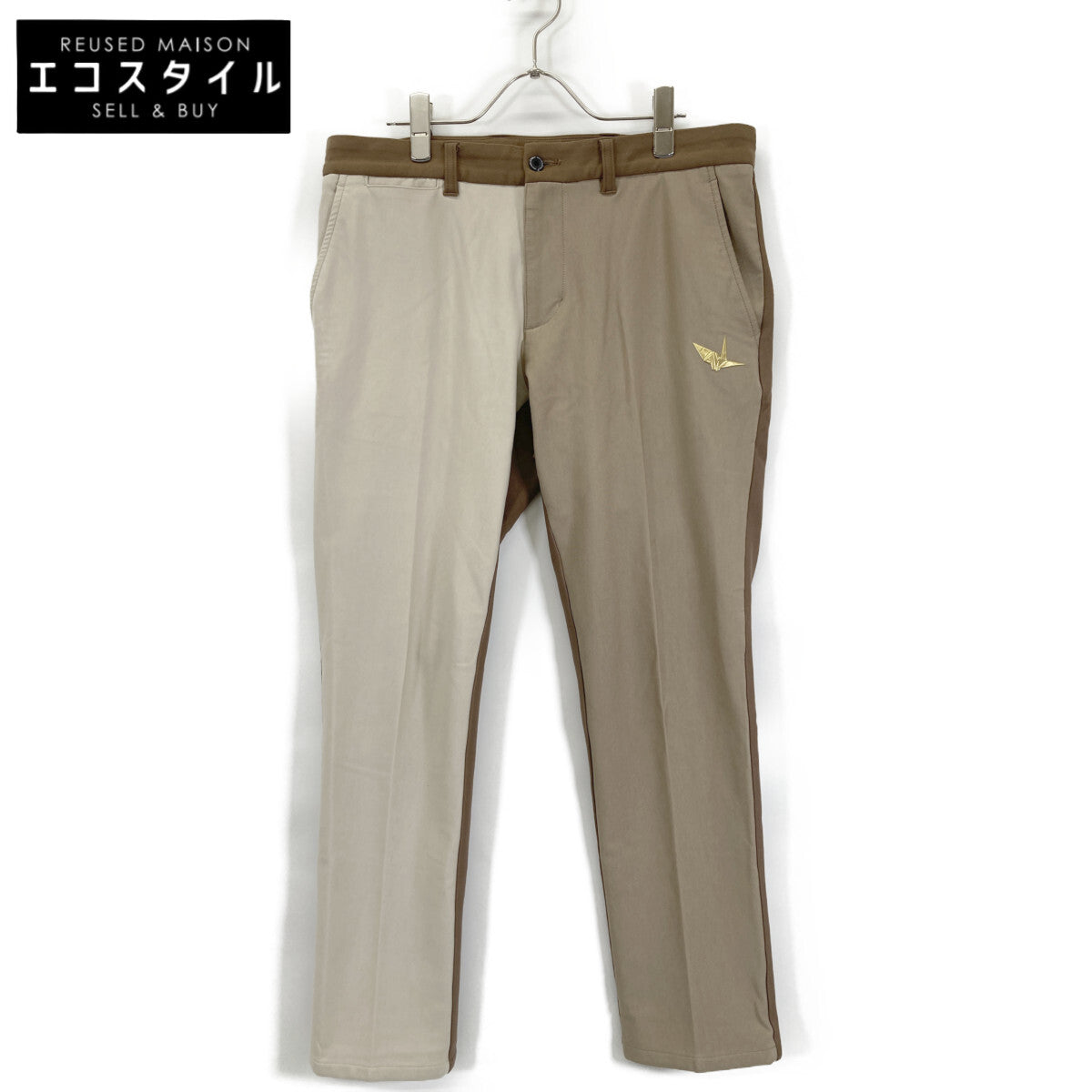 1piu1uguale3 ウノピゥウノウグァーレトレ GOLF ゴルフ GRP028 裏起毛 ストレッチパンツ/ ボトムス V