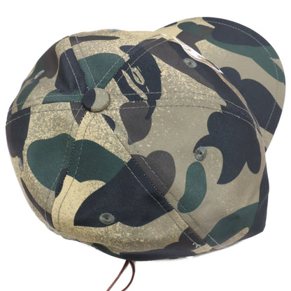 A BATHING APE アベイシングエイプ 【新品同様】1L70180003 MIXED 1ST CAMO CAP BAPE LEGACY ベースボールキャップ 帽子 F