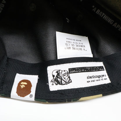 A BATHING APE アベイシングエイプ 【新品同様】1L70180003 MIXED 1ST CAMO CAP BAPE LEGACY ベースボールキャップ 帽子 F