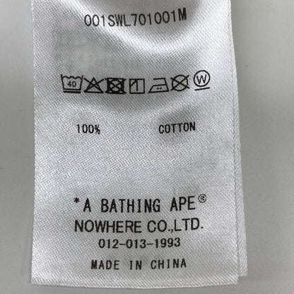 A BATHING APE アベイシングエイプ 【新品同様】001SWL701001M べートーヴェン クルーネック スウェットシャツ/ トップス M