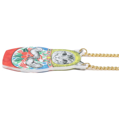 Yuko higuchi ヒグチユウコ 【新品同様】メラントリックヘムライト ネコリョーシカ ネックレス