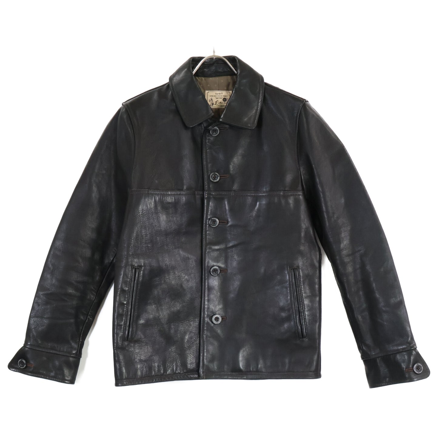 Varde77 バルデセブンティセブン 【美品】9016AW-CM-LJ01 DAMAGE HORSE LEATHER AGING JACKET ホースレザー ジャケット 2