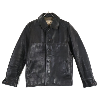 Varde77 バルデセブンティセブン 【美品】9016AW-CM-LJ01 DAMAGE HORSE LEATHER AGING JACKET ホースレザー ジャケット 2