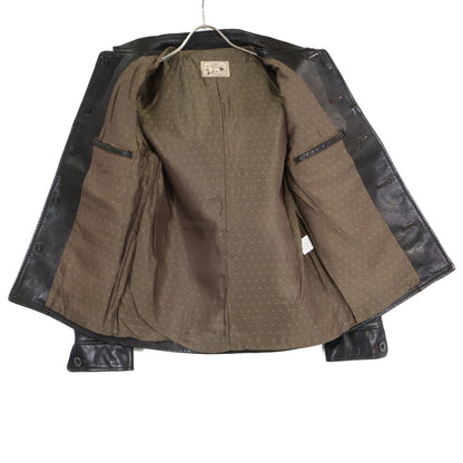 Varde77 バルデセブンティセブン 【美品】9016AW-CM-LJ01 DAMAGE HORSE LEATHER AGING JACKET ホースレザー ジャケット 2