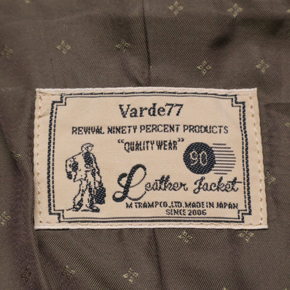 Varde77 バルデセブンティセブン 【美品】9016AW-CM-LJ01 DAMAGE HORSE LEATHER AGING JACKET ホースレザー ジャケット 2