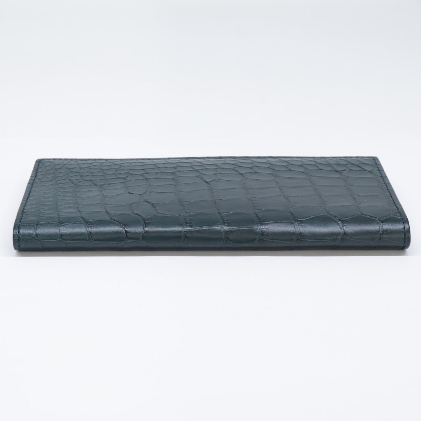 Camille Fournet カミーユフォルネ 新品同様 21.23 034006E アリゲーター 長財布（小銭入れなし）