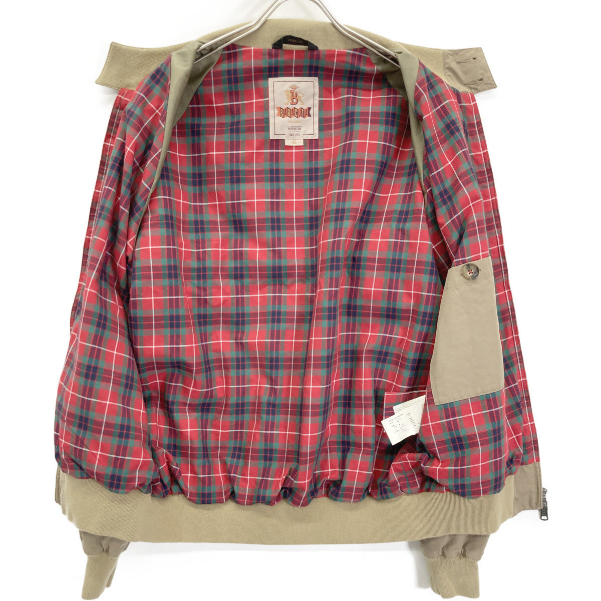 BARACUTA バラクータ 24AW BRCPS0001N ｶｰｷ G9 ｸﾗｼｯｸ ﾊﾘﾝﾄﾝ ｼﾞｬｹｯﾄ ジャケット 42