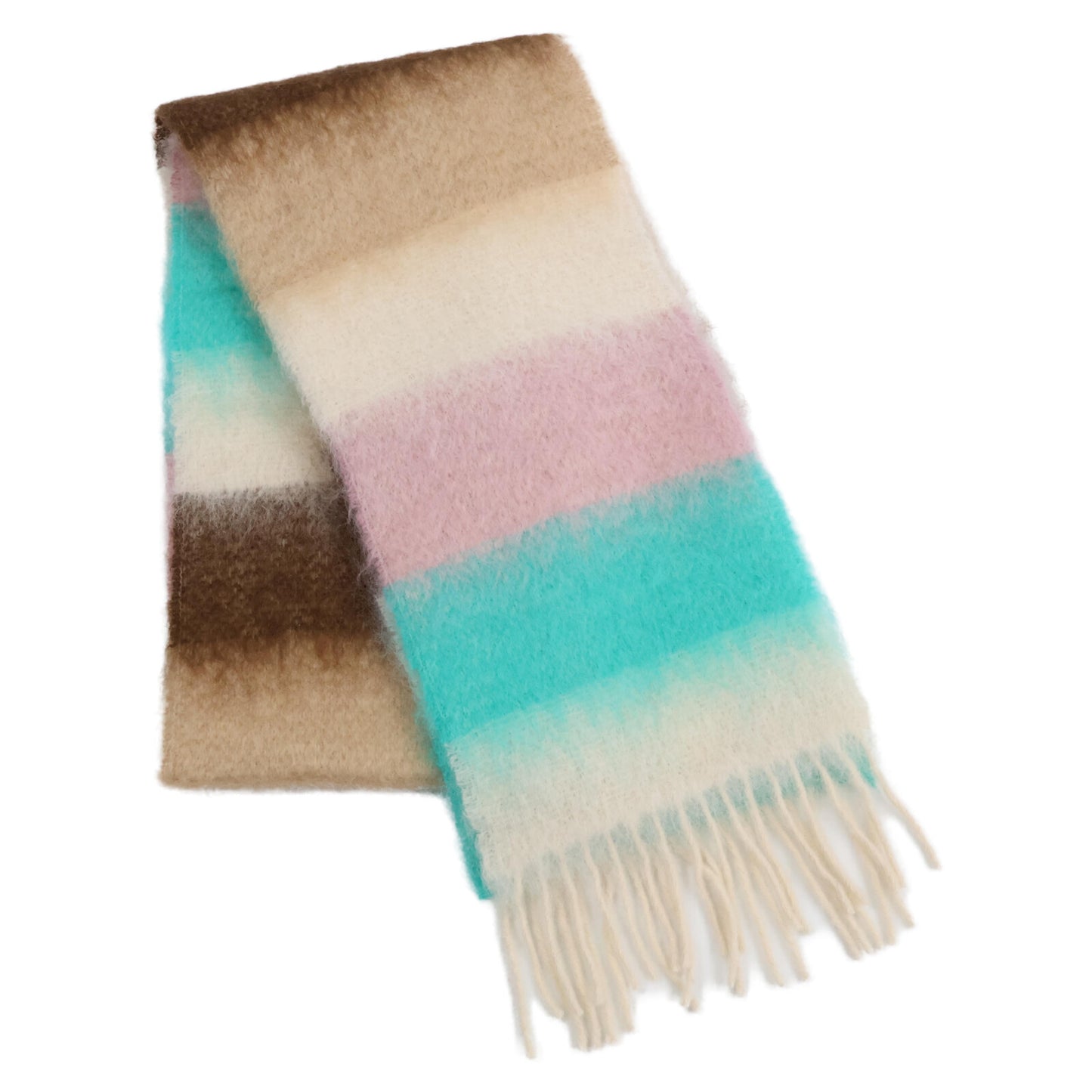 allureville アルアバイル 【新品未使用】202220-54-020-09-020 MANTAS ESCARAY モヘア フリンジ マフラー