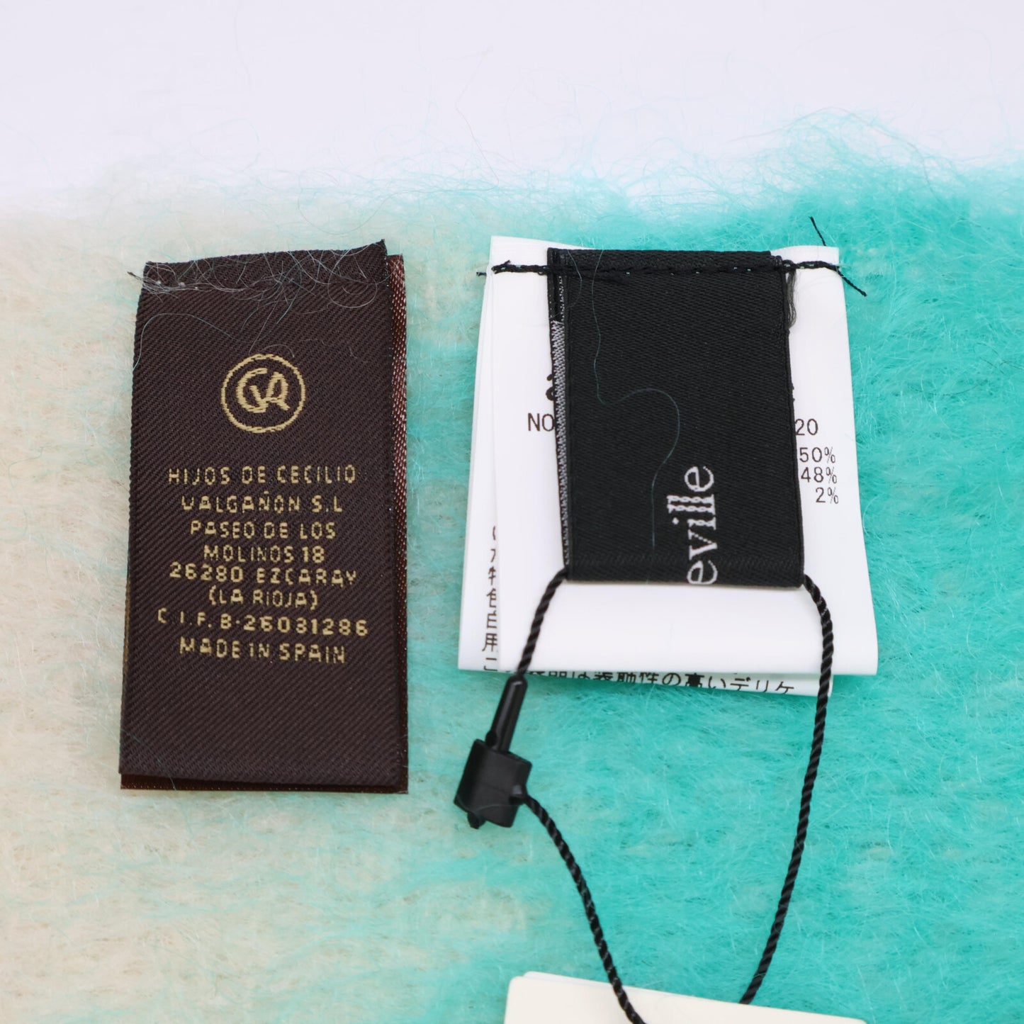 allureville アルアバイル 【新品未使用】202220-54-020-09-020 MANTAS ESCARAY モヘア フリンジ マフラー