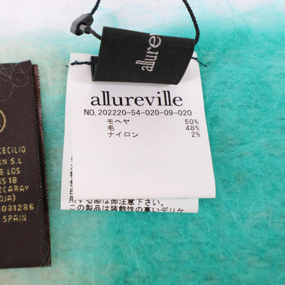 allureville アルアバイル 【新品未使用】202220-54-020-09-020 MANTAS ESCARAY モヘア フリンジ マフラー