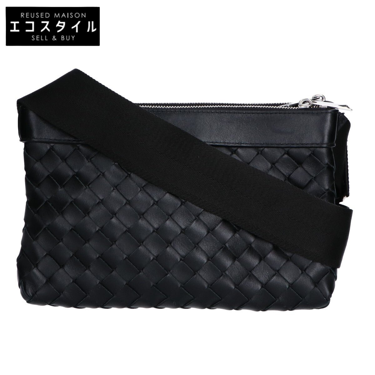 BOTTEGA VENETA ボッテガヴェネタ 美品 651938 デュオ イントレチャート ショルダーバッグ