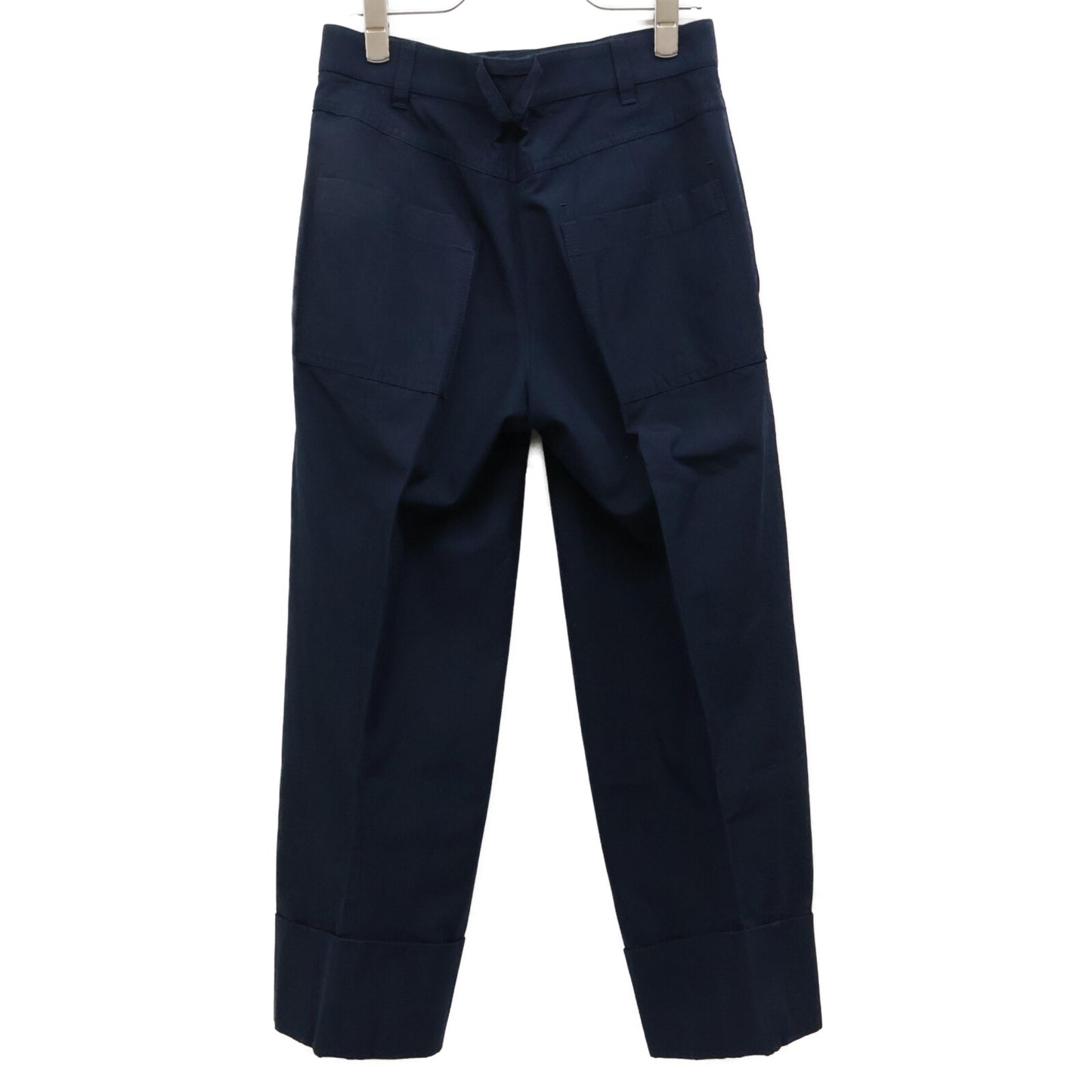 BOTTEGA VENETA ボッテガヴェネタ 美品 22年製 743976 V2BL0 クロップドパンツ ボトムス 34