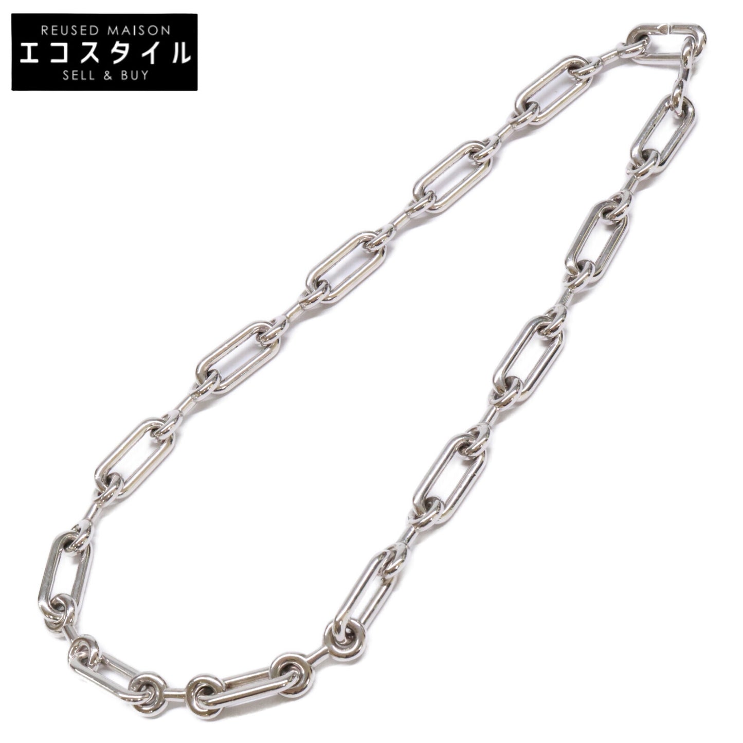 Charlotte Chesnais シャルロットシェネ Ag925 Binary Chain Short バイナリー チェーン ショート ネックレス