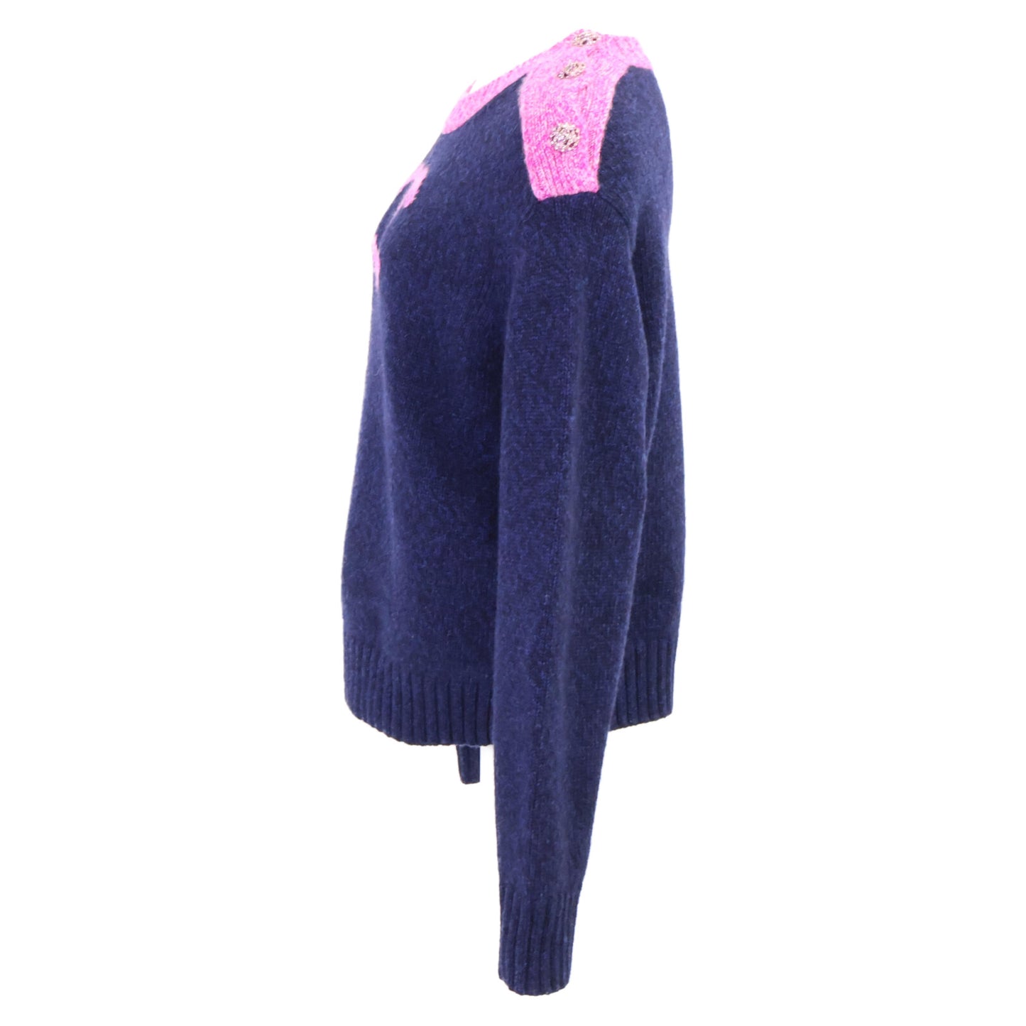 CHANEL シャネル 【美品/国内正規】P73911K10586 ココマーク カシミヤ100％ ニットセーター/ トップス 36