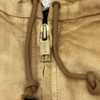 Carhartt カーハート ﾍﾞｰｼﾞｭ USA製 ｷﾙﾃｨﾝｸﾞﾗｲﾅｰ ﾀﾞｯｸ ﾌｰﾄﾞｼﾞｬｹｯﾄ ジャケット ＸＬ