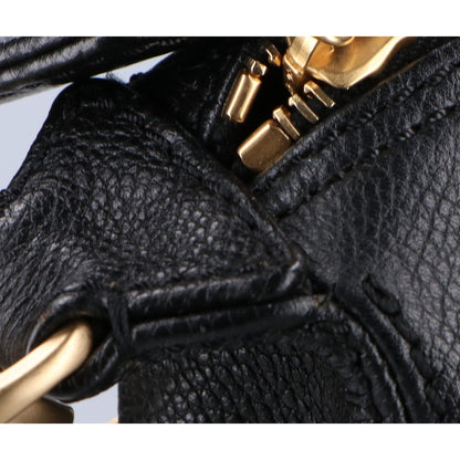 CHANEL シャネル 8番台 キャビアスキン ココマーク チェーン ショルダーバッグ