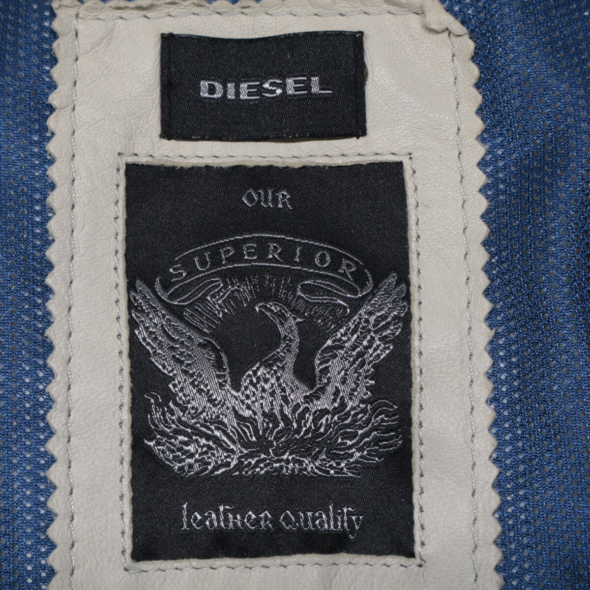 DIESEL ディーゼル シープスキン フーディ― ブルゾン ジャケット S