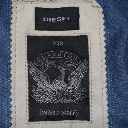 DIESEL ディーゼル シープスキン フーディ― ブルゾン ジャケット S