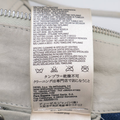 DIESEL ディーゼル シープスキン フーディ― ブルゾン ジャケット S