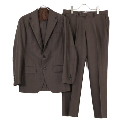 Brilla per il gusto ブリッラ ペル イル グスト 【美品/25SS】24-17-0030-015 DORMEUIL社 モヘアウール 段返り3Bシングル スーツ セットアップ 48