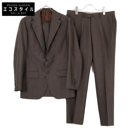 Brilla per il gusto ブリッラ ペル イル グスト 【美品/25SS】24-17-0030-015 DORMEUIL社 モヘアウール 段返り3Bシングル スーツ セットアップ 48