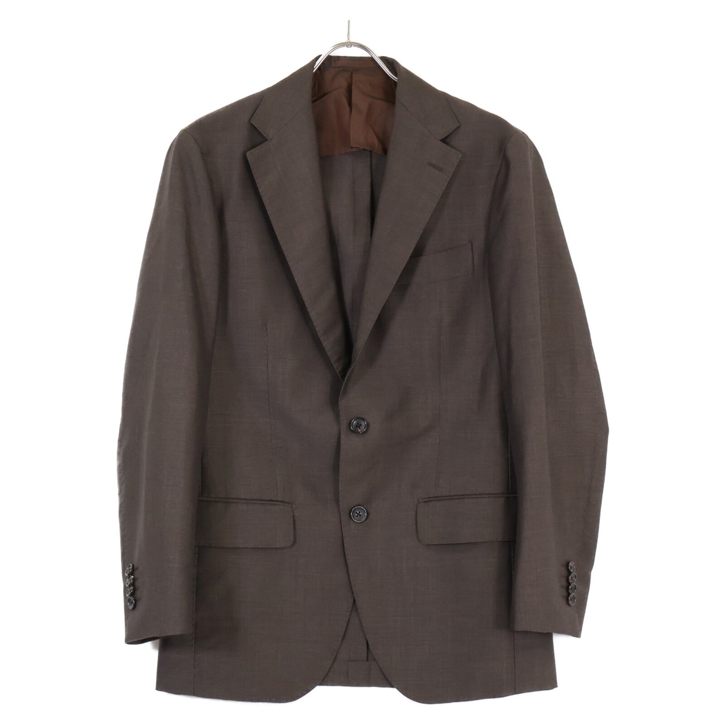 Brilla per il gusto ブリッラ ペル イル グスト 【美品/25SS】24-17-0030-015 DORMEUIL社 モヘアウール 段返り3Bシングル スーツ セットアップ 48