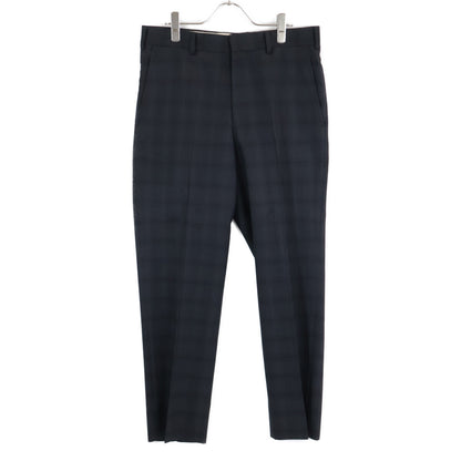 COMMEdesGARCONS HOMME DEUX コムデギャルソンオムドゥ DD-P002 ｸﾞﾚｰ ｳｰﾙ ﾁｪｯｸ 裏地ﾄﾞｯﾄ ｽｰﾂ スーツ セットアップ Ｍ