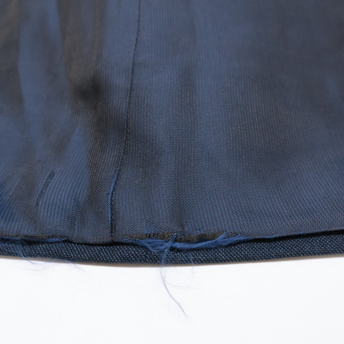 ARMANI COLLEZIONI アルマーニコレッツォーニ UCGME0 ﾈｲﾋﾞｰ ｳｰﾙｺｯﾄﾝ ｽｰﾂ スーツ セットアップ 48