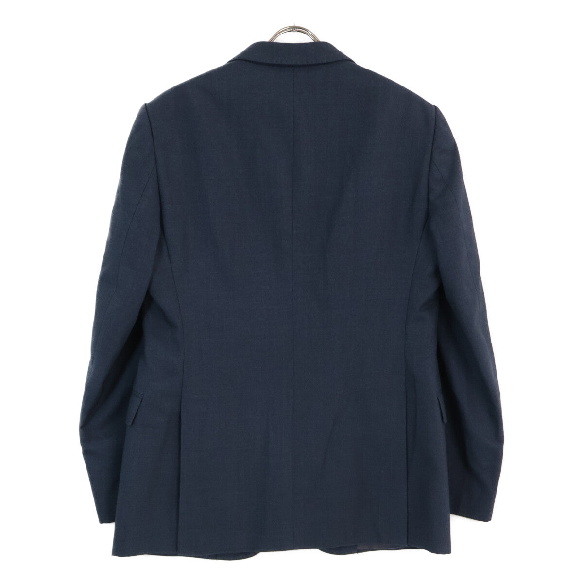 ARMANI COLLEZIONI アルマーニコレッツォーニ UCGME0 ﾈｲﾋﾞｰ ｳｰﾙｺｯﾄﾝ ｽｰﾂ スーツ セットアップ 48