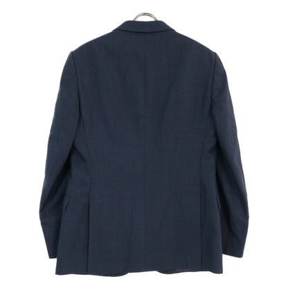 ARMANI COLLEZIONI アルマーニコレッツォーニ UCGME0 ﾈｲﾋﾞｰ ｳｰﾙｺｯﾄﾝ ｽｰﾂ スーツ セットアップ 48