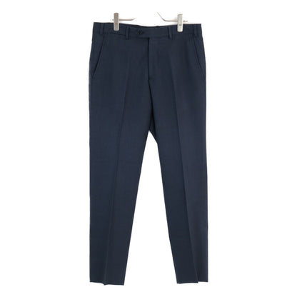 ARMANI COLLEZIONI アルマーニコレッツォーニ UCGME0 ﾈｲﾋﾞｰ ｳｰﾙｺｯﾄﾝ ｽｰﾂ スーツ セットアップ 48