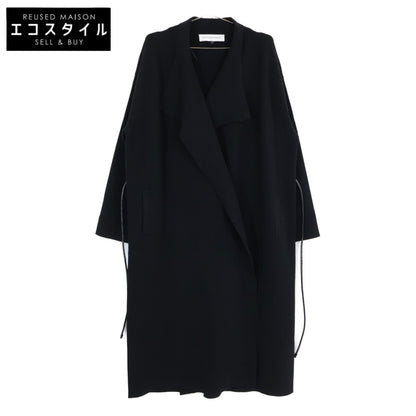 Adolfo Dominguez アドルフォドミンゲス 8445574284227 ﾌﾞﾗｯｸ ﾛﾝｸﾞｺｰﾄ コート Ｓ