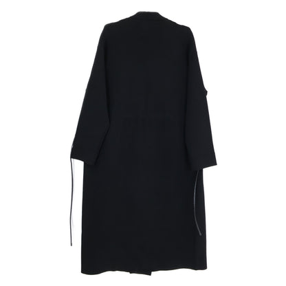 Adolfo Dominguez アドルフォドミンゲス 8445574284227 ﾌﾞﾗｯｸ ﾛﾝｸﾞｺｰﾄ コート Ｓ