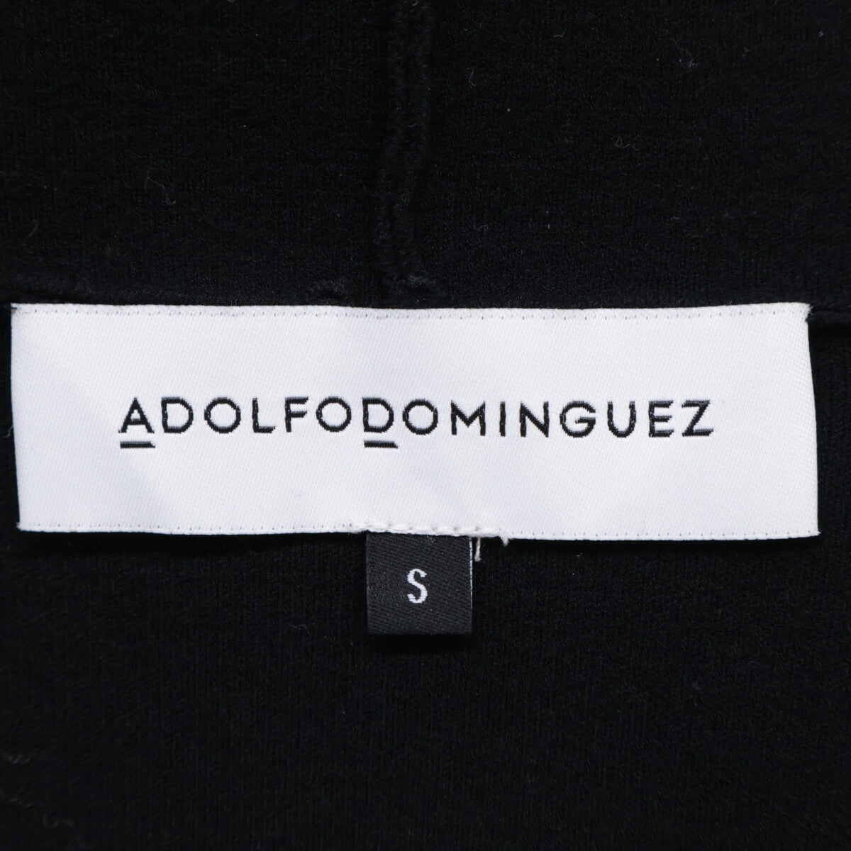 Adolfo Dominguez アドルフォドミンゲス 8445574284227 ﾌﾞﾗｯｸ ﾛﾝｸﾞｺｰﾄ コート Ｓ