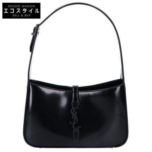 SAINT LAURENT PARIS サンローランパリ 新品同様 657228 5A7 ル サンカセット パテントレザー ホーボーバッグ ショルダーバッグ