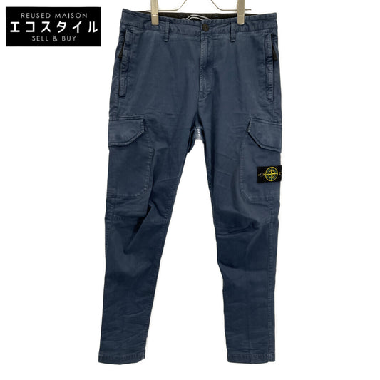 STONE ISLAND ストーンアイランド 20AW 721531304 ﾌﾞﾙｰ ｽﾄﾚｯﾁｶｰｺﾞﾊﾟﾝﾂ ボトムス 31