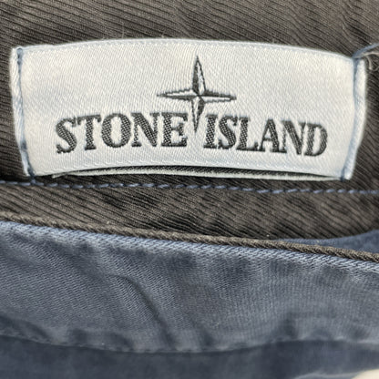 STONE ISLAND ストーンアイランド 20AW 721531304 ﾌﾞﾙｰ ｽﾄﾚｯﾁｶｰｺﾞﾊﾟﾝﾂ ボトムス 31