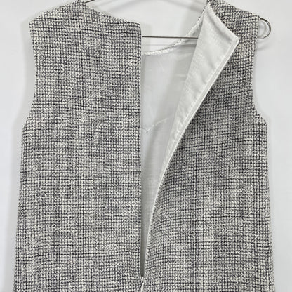 sheller シェリエ ﾎﾜｲﾄ SL172030606 ﾎﾞｯｸｽﾌﾟﾘｰﾂﾂｲｰﾄﾞﾐﾆﾄﾞﾚｽﾜﾝﾋﾟｰｽ ワンピース F